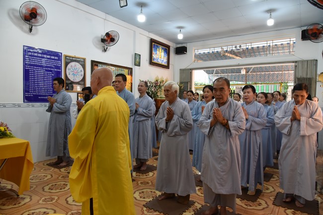 Đạo tràng Minh Chất, Cần Thơ: Khóa Tu niệm Phật một ngày - lần thứ 2