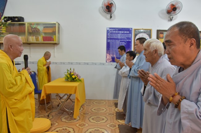 Đạo tràng Minh Chất, Cần Thơ: Khóa Tu niệm Phật một ngày - lần thứ 2