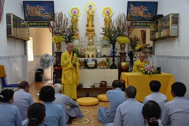 Đạo tràng Minh Chất, Cần Thơ: Khóa Tu niệm Phật một ngày - lần thứ 2