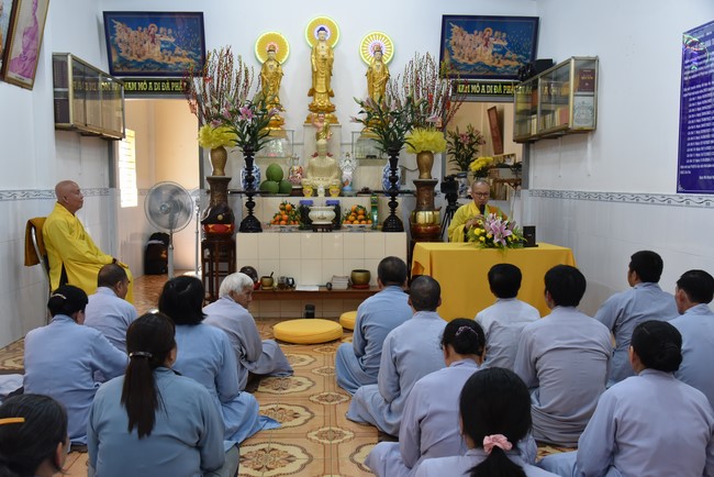Đạo tràng Minh Chất, Cần Thơ: Khóa Tu niệm Phật một ngày - lần thứ 2
