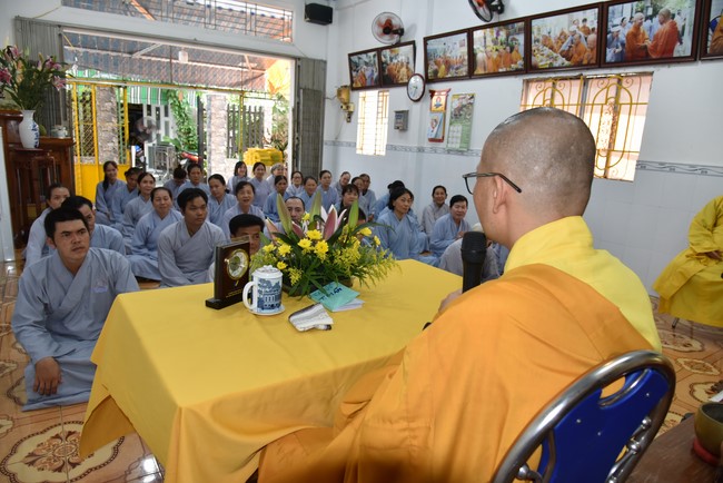 Đạo tràng Minh Chất, Cần Thơ: Khóa Tu niệm Phật một ngày - lần thứ 2
