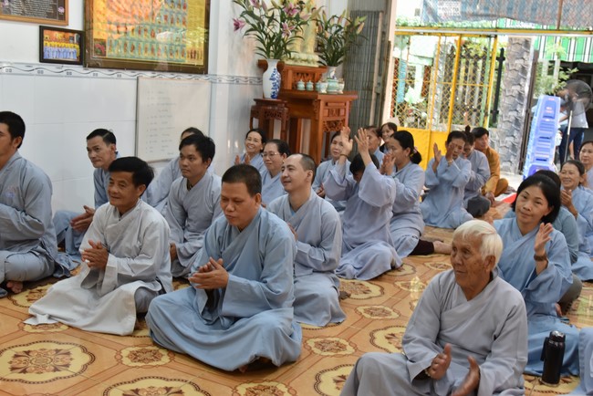 Đạo tràng Minh Chất, Cần Thơ: Khóa Tu niệm Phật một ngày - lần thứ 2