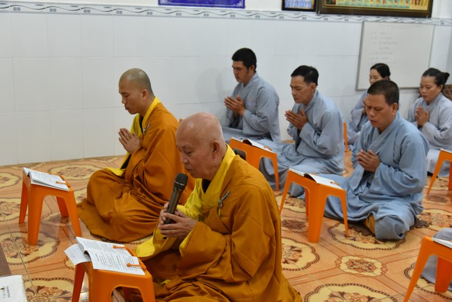 Đạo tràng Minh Chất, Cần Thơ: Khóa Tu niệm Phật một ngày - lần thứ 2