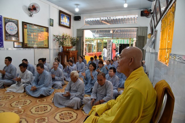 Đạo tràng Minh Chất, Cần Thơ: Khóa Tu niệm Phật một ngày - lần thứ 2