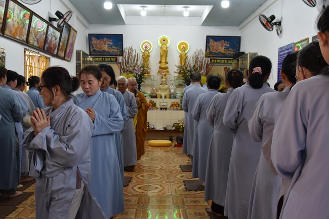 Đạo tràng Minh Chất, Cần Thơ: Khóa Tu niệm Phật một ngày - lần thứ 2