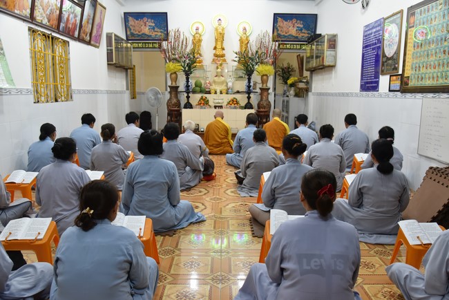 Đạo tràng Minh Chất, Cần Thơ: Khóa Tu niệm Phật một ngày - lần thứ 2