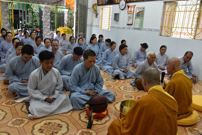 Đạo tràng Minh Chất, Cần Thơ: Khóa Tu niệm Phật một ngày - lần thứ 2