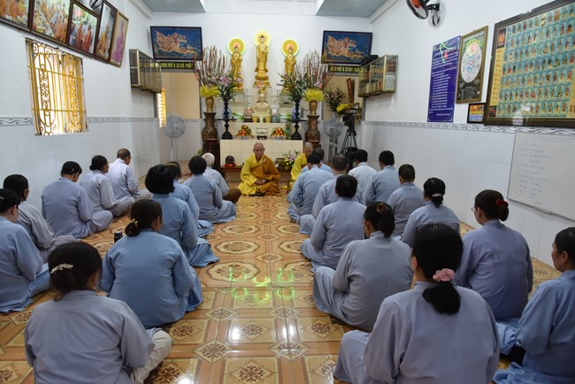 Đạo tràng Minh Chất, Cần Thơ: Khóa Tu niệm Phật một ngày - lần thứ 2