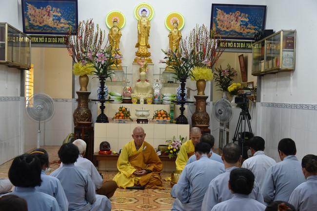 Đạo tràng Minh Chất, Cần Thơ: Khóa Tu niệm Phật một ngày - lần thứ 2