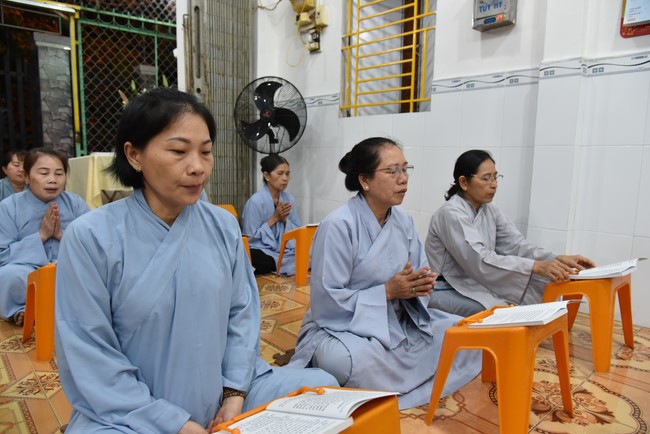 Đạo tràng Minh Chất, Cần Thơ: Khóa Tu niệm Phật một ngày - lần thứ 2