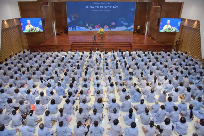 Opening the 99th Seven - Day Retreat