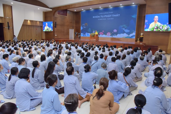 Opening the 99th Seven - Day Retreat