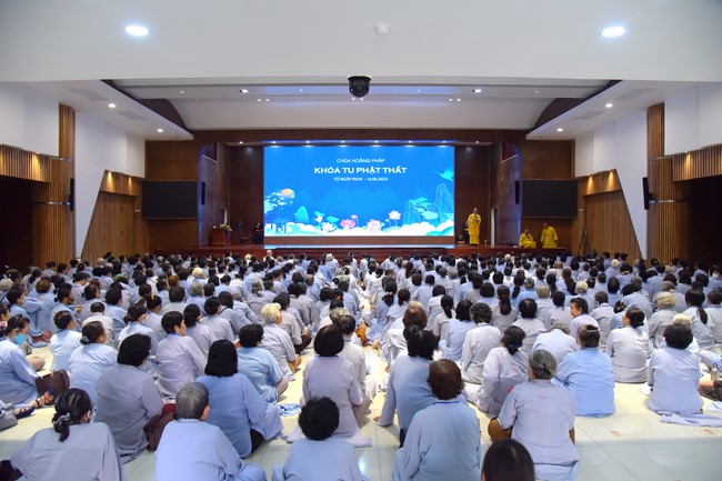 Opening the 99th Seven - Day Retreat