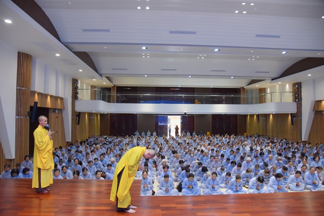 Opening the 99th Seven - Day Retreat