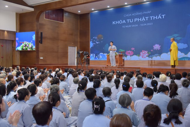 Opening the 99th Seven - Day Retreat