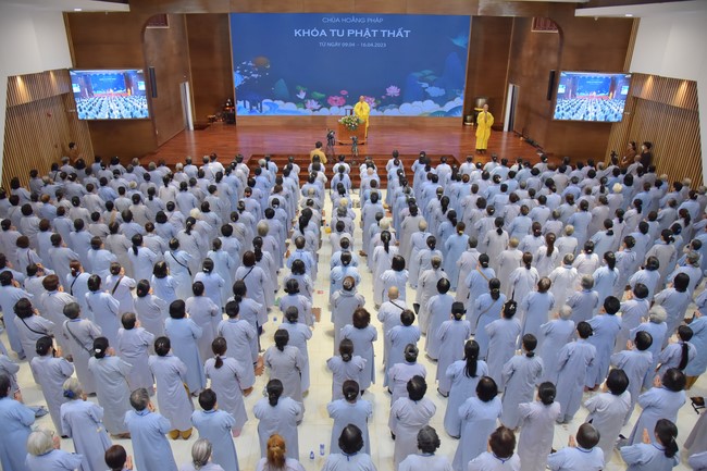 Opening the 99th Seven - Day Retreat