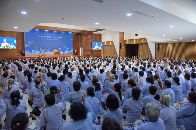 Opening the 99th Seven - Day Retreat