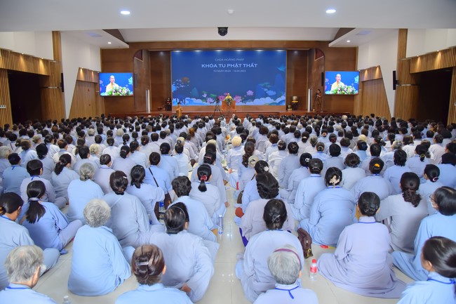 Opening the 99th Seven - Day Retreat