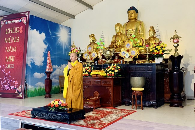 Chùa Đống Cao – Thanh Hóa: Khóa tu niệm Phật một ngày – Lễ Quy y Tam bảo (lần 1)