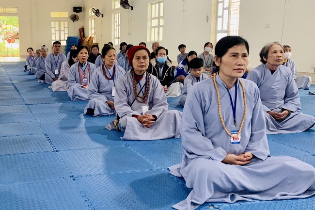 Chùa Đống Cao – Thanh Hóa: Khóa tu niệm Phật một ngày – Lễ Quy y Tam bảo (lần 1)