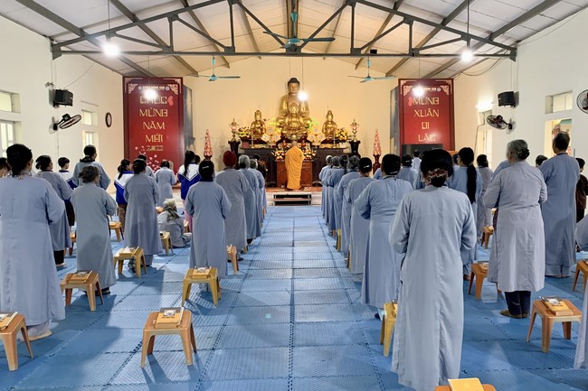 Chùa Đống Cao – Thanh Hóa: Khóa tu niệm Phật một ngày – Lễ Quy y Tam bảo (lần 1)