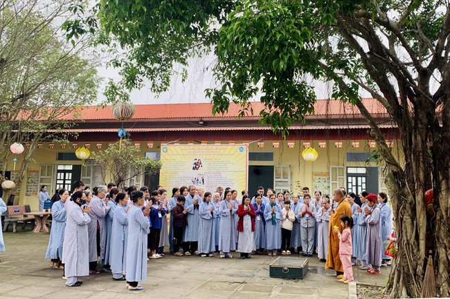 Chùa Đống Cao – Thanh Hóa: Khóa tu niệm Phật một ngày – Lễ Quy y Tam bảo (lần 1)