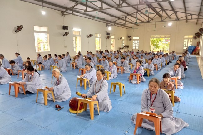 Chùa Đống Cao – Thanh Hóa: Khóa tu niệm Phật một ngày – Lễ Quy y Tam bảo (lần 1)