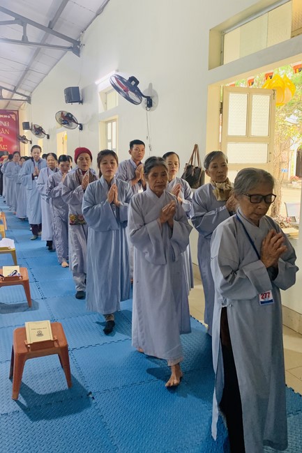 Chùa Đống Cao – Thanh Hóa: Khóa tu niệm Phật một ngày – Lễ Quy y Tam bảo (lần 1)