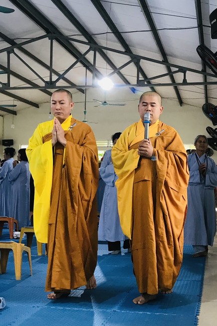 Chùa Đống Cao – Thanh Hóa: Khóa tu niệm Phật một ngày – Lễ Quy y Tam bảo (lần 1)