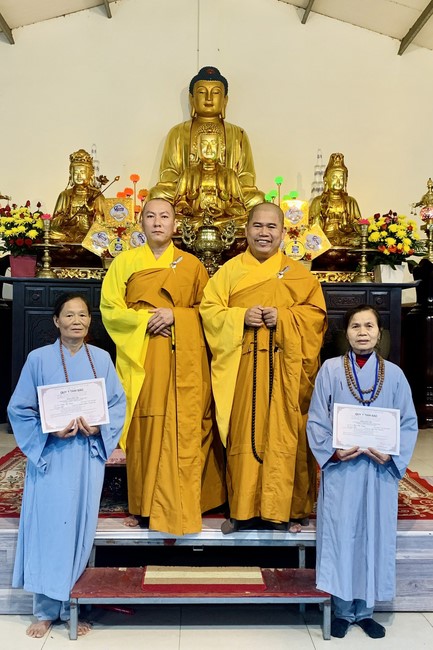 Chùa Đống Cao – Thanh Hóa: Khóa tu niệm Phật một ngày – Lễ Quy y Tam bảo (lần 1)