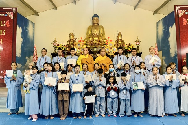 Chùa Đống Cao – Thanh Hóa: Khóa tu niệm Phật một ngày – Lễ Quy y Tam bảo (lần 1)