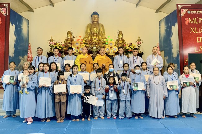 Chùa Đống Cao – Thanh Hóa: Khóa tu niệm Phật một ngày – Lễ Quy y Tam bảo (lần 1)