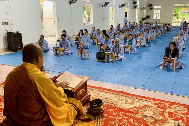 Chùa Đống Cao – Thanh Hóa: Khóa tu niệm Phật một ngày – Lễ Quy y Tam bảo (lần 1)