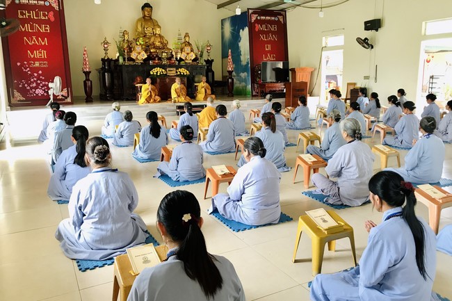 One - Day Retreat at Dong Cao pagoda,  Thanh Hoa