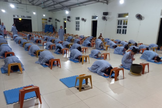 Repentant Ceremony on March 29th, Year of the Cat at Dong Cao pagoda, Thanh Hoa