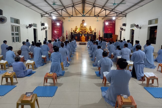 Repentant Ceremony on March 29th, Year of the Cat at Dong Cao pagoda, Thanh Hoa