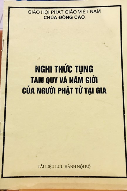 Repentant Ceremony on March 29th, Year of the Cat at Dong Cao pagoda, Thanh Hoa