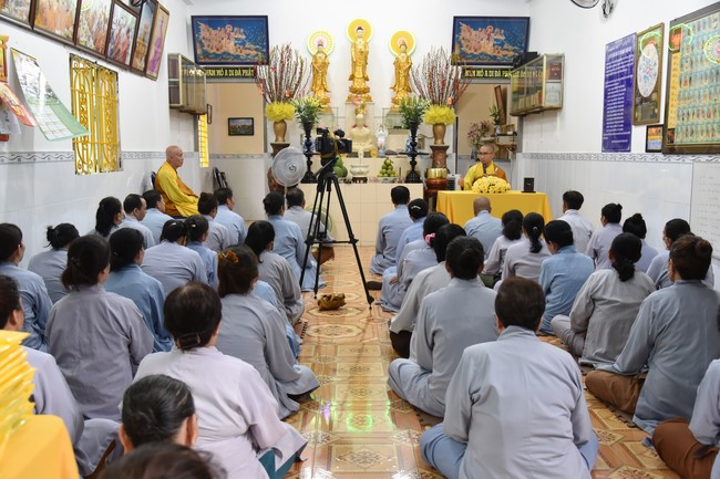 The 3rd One-Day Retreat at Minh Chat Ashram in Can Tho