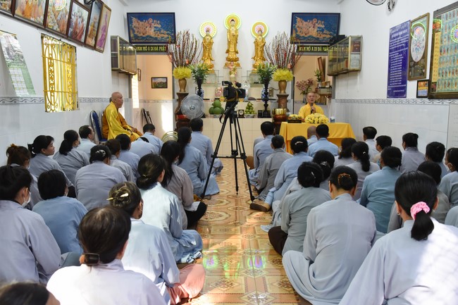 The 3rd One-Day Retreat at Minh Chat Ashram in Can Tho