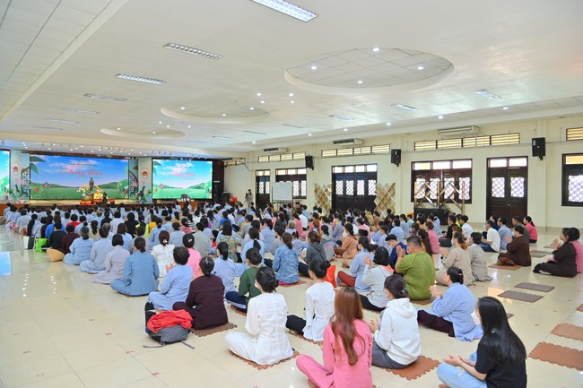 Dharma talks about Toward good things in the 3rd day practice