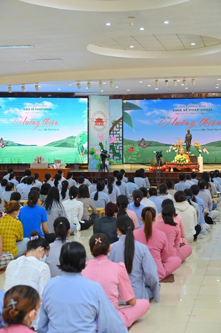 Dharma talks about Toward good things in the 3rd day practice