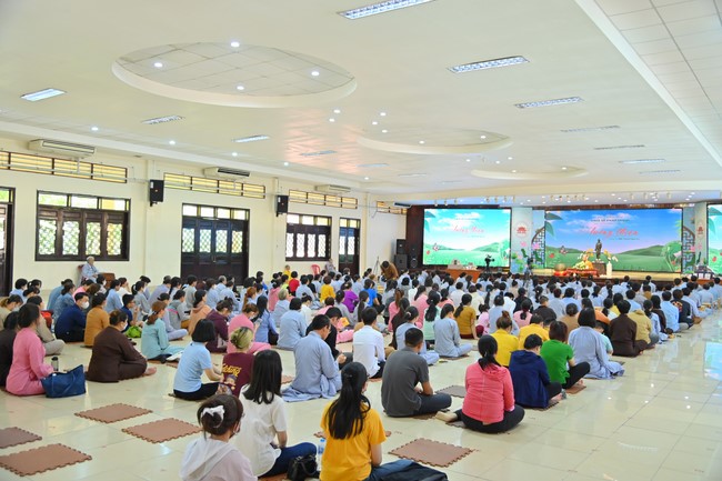 Dharma talks about Toward good things in the 3rd day practice