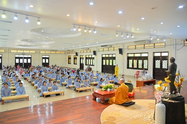 Dharma talks about Toward good things in the 3rd day practice