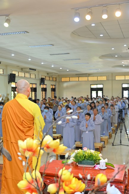 Dharma talks about Toward good things in the 3rd day practice