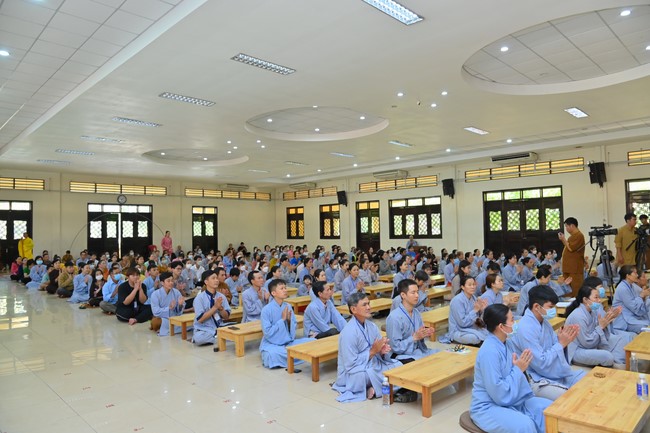 Dharma talks about Toward good things in the 3rd day practice