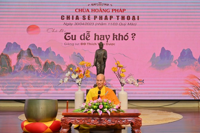 Dharma talk Is practice easy or difficult in the 2nd day practice