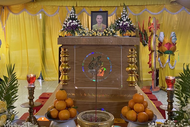 Tang lễ Đại đức Thích Tâm Tùng