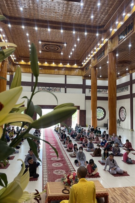 Chùa Giai Lam - Hà Tĩnh: Khoá tu “Tuổi trẻ hướng Phật”