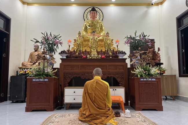 Repentant Ceremony on April 01st, Year of the Cat at Tam Phap pagoda, Binh Phuoc