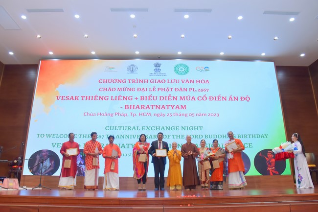 Sacred Vesak cultural and artistic Exchange